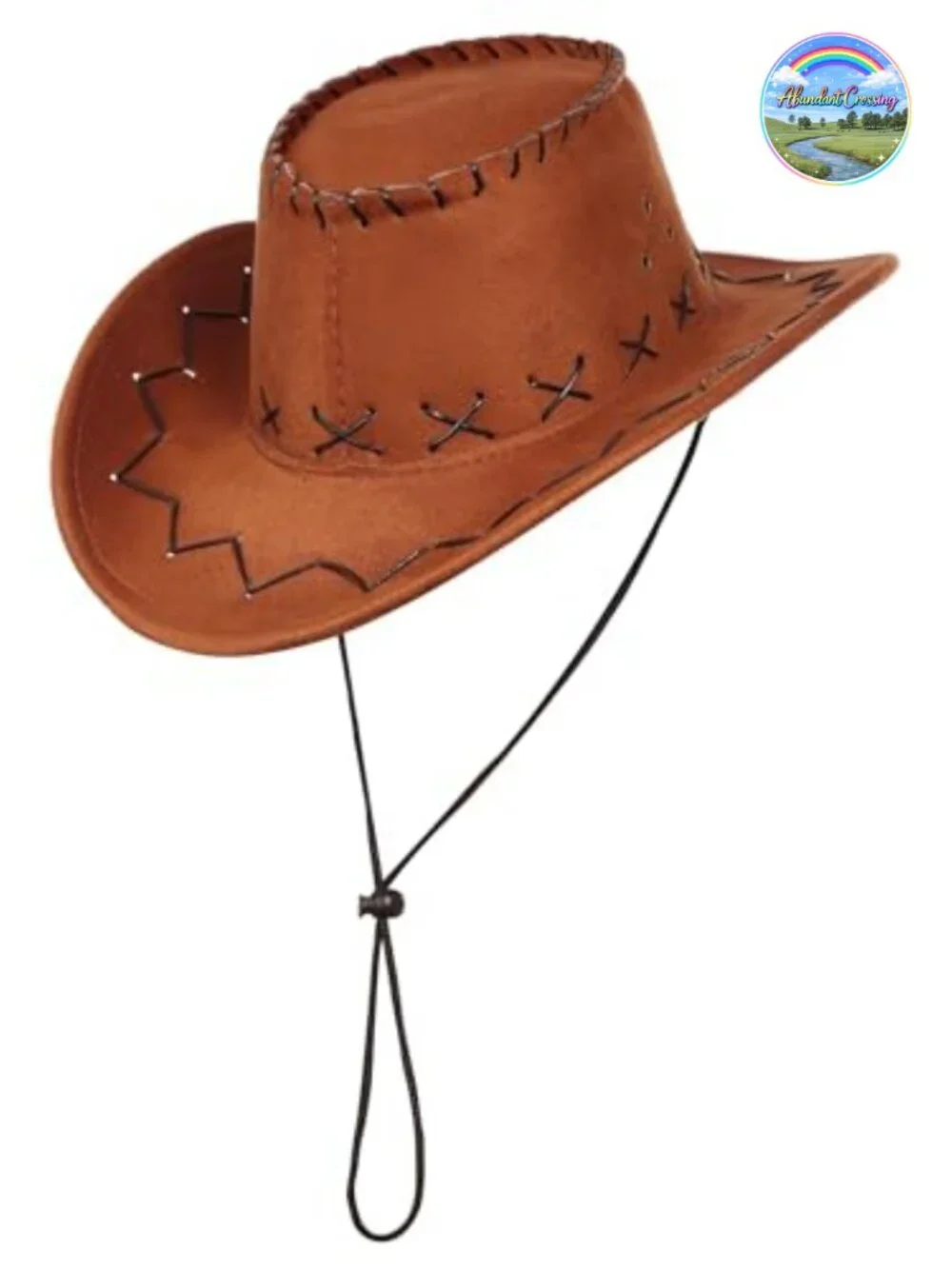 Girls Cowgirl Costume Set Hat Bandana Western Dress Up